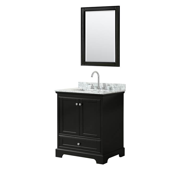Deborah 30" Single Bathroom Vanity by Wyndham Collection - Dark Espresso WC-2020-30-SGL-VAN-DES