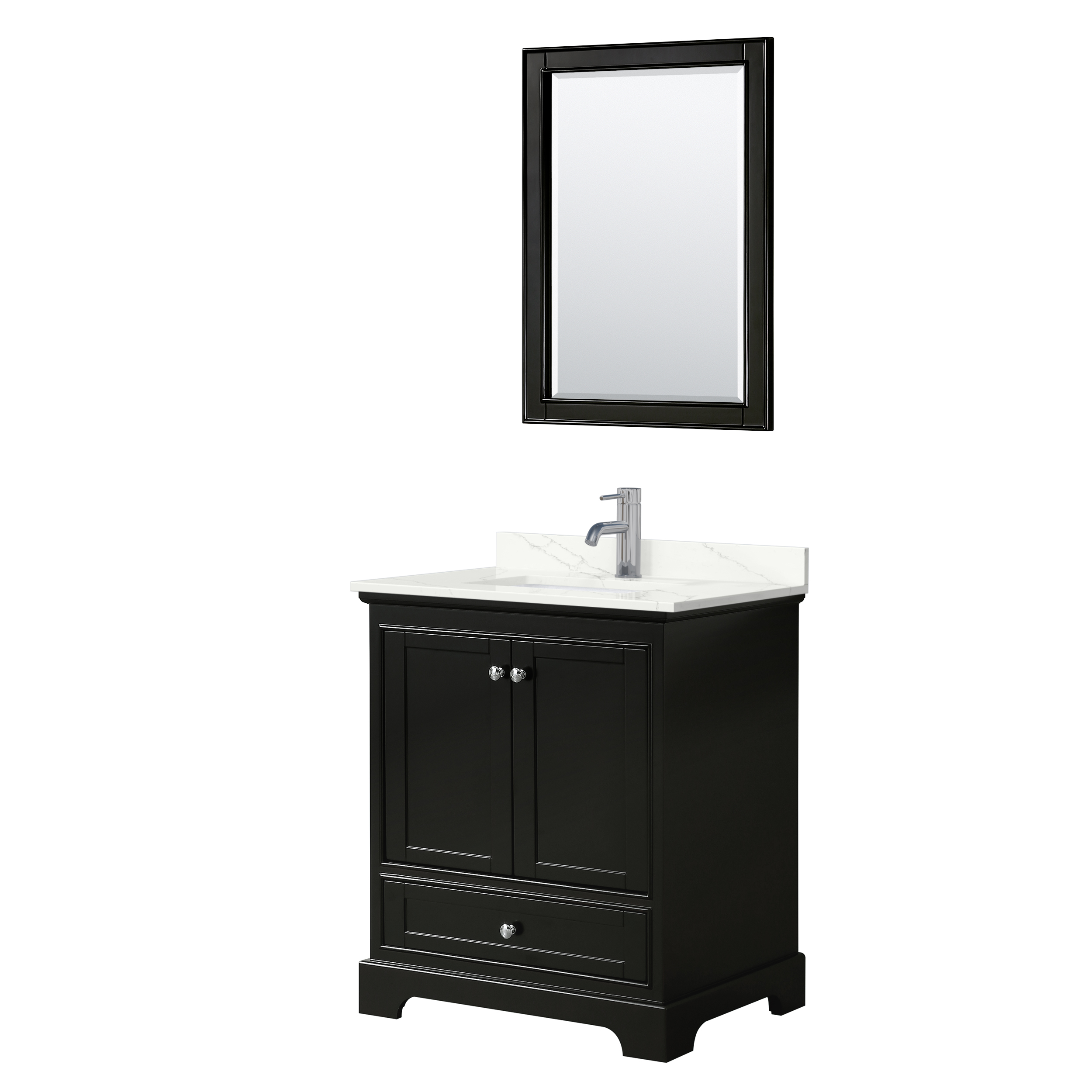 Deborah 30" Single Bathroom Vanity in Dark Espresso WC-2020-30-SGL-VAN-DES_