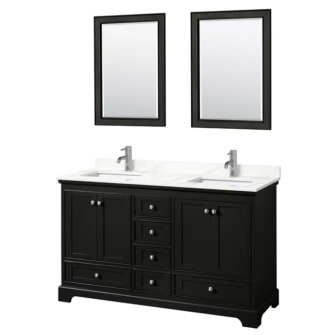 Deborah 60" Double Bathroom Vanity in Dark Espresso WC-2020-60-DBL-VAN-DES_