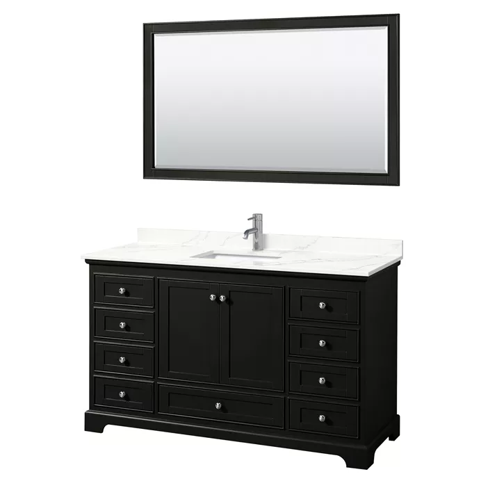 Deborah 60" Single Bathroom Vanity in Dark Espresso WC-2020-60-SGL-VAN-DES_