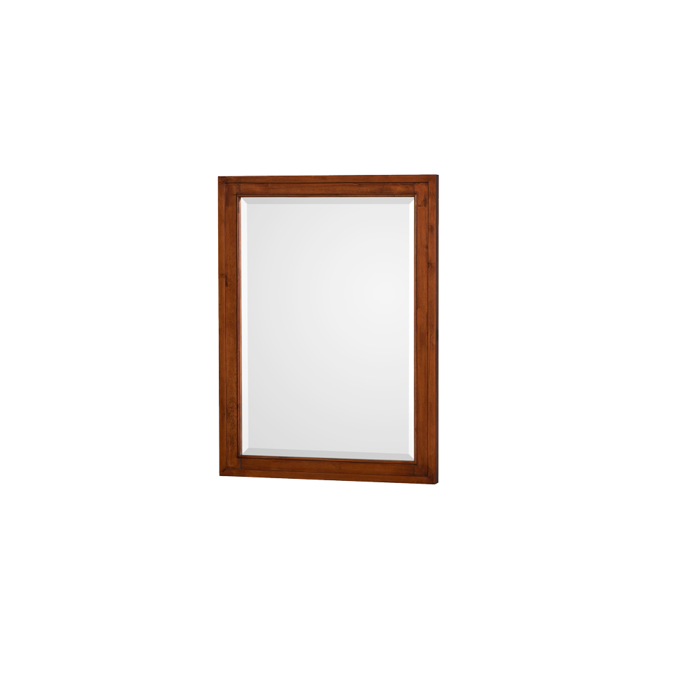 hatton 24 in. w x 31.75 in. h framed wall mirror in light chestnut