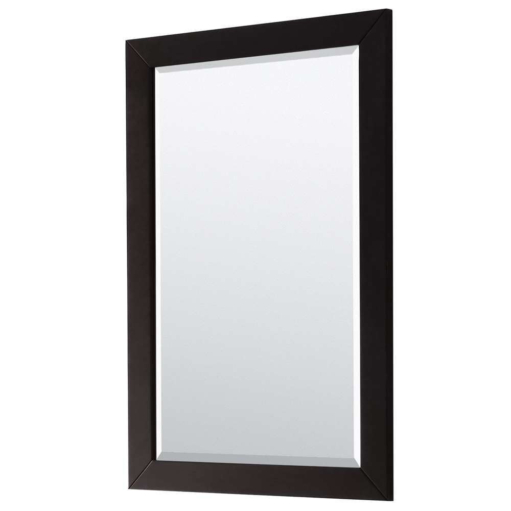 Daria 46 in. W x 36 in. H Framed Wall Mirror in Dark Espresso WCV2525M46DES